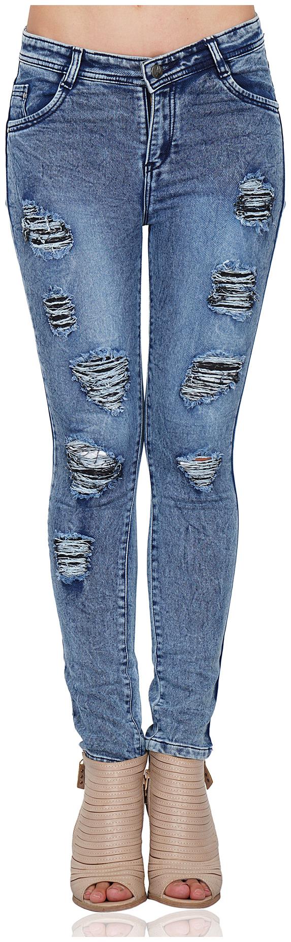 

ESSENCE JEANS Women Blue Skinny fit Jeans