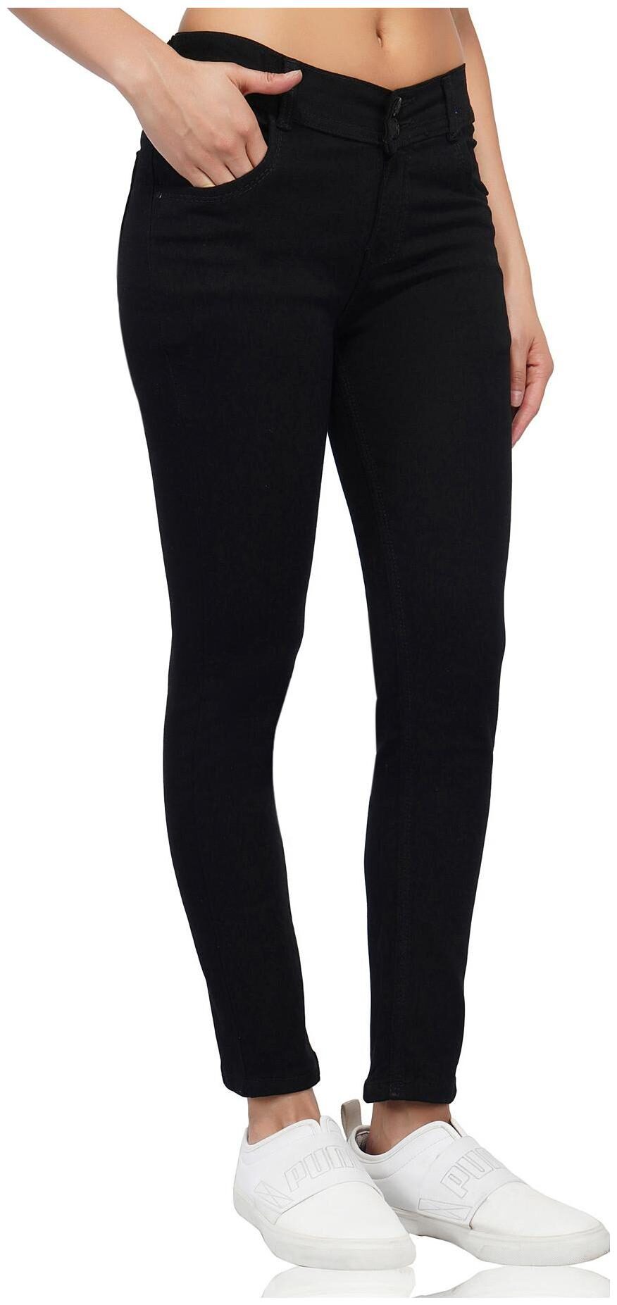 

ESSENCE JEANS Women Black Skinny fit Jeans