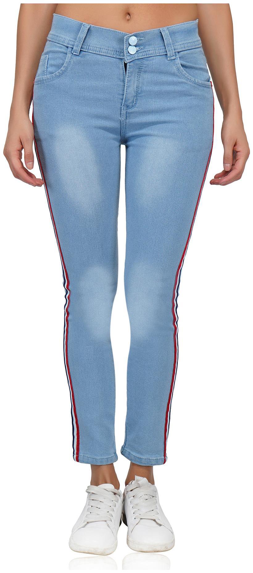 

ESSENCE JEANS Women Blue Skinny fit Jeans
