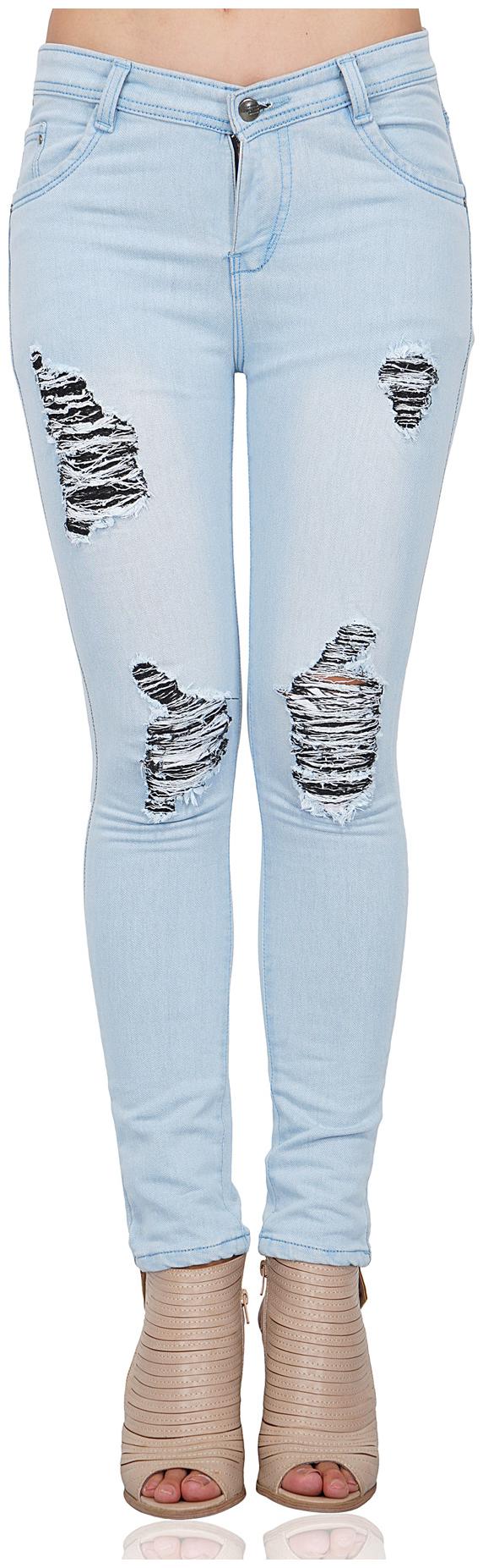 

ESSENCE JEANS Women Blue Skinny fit Jeans