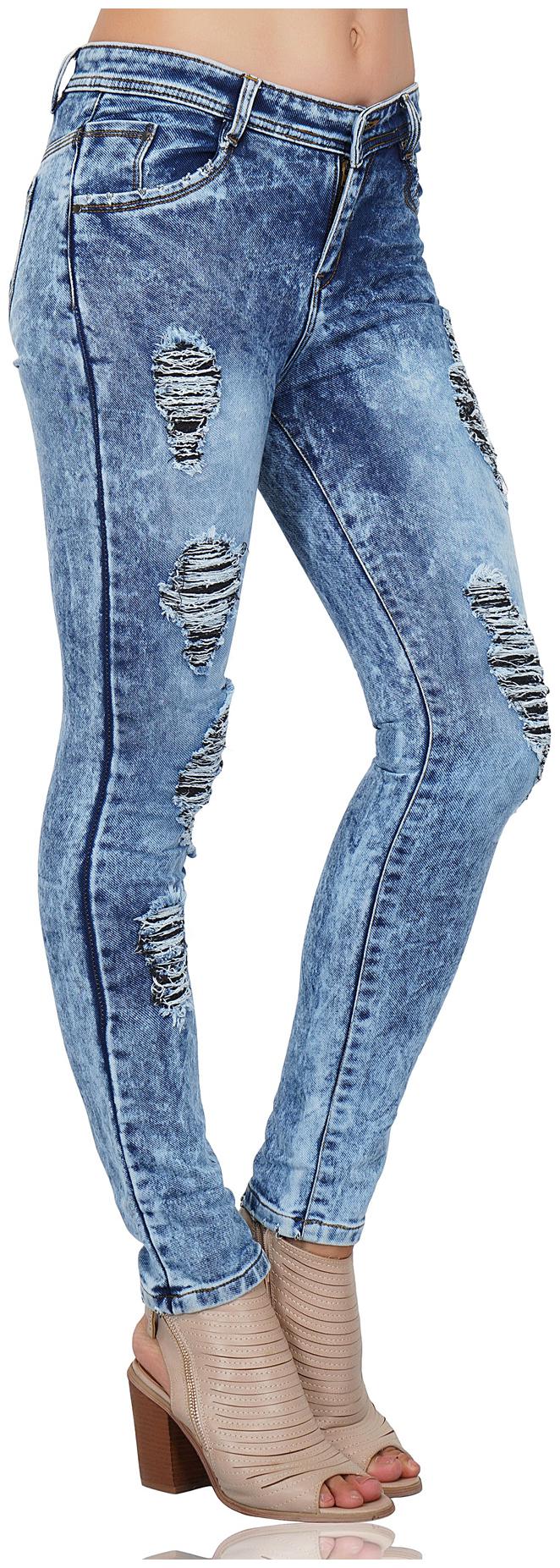 

ESSENCE JEANS Women Blue Skinny fit Jeans