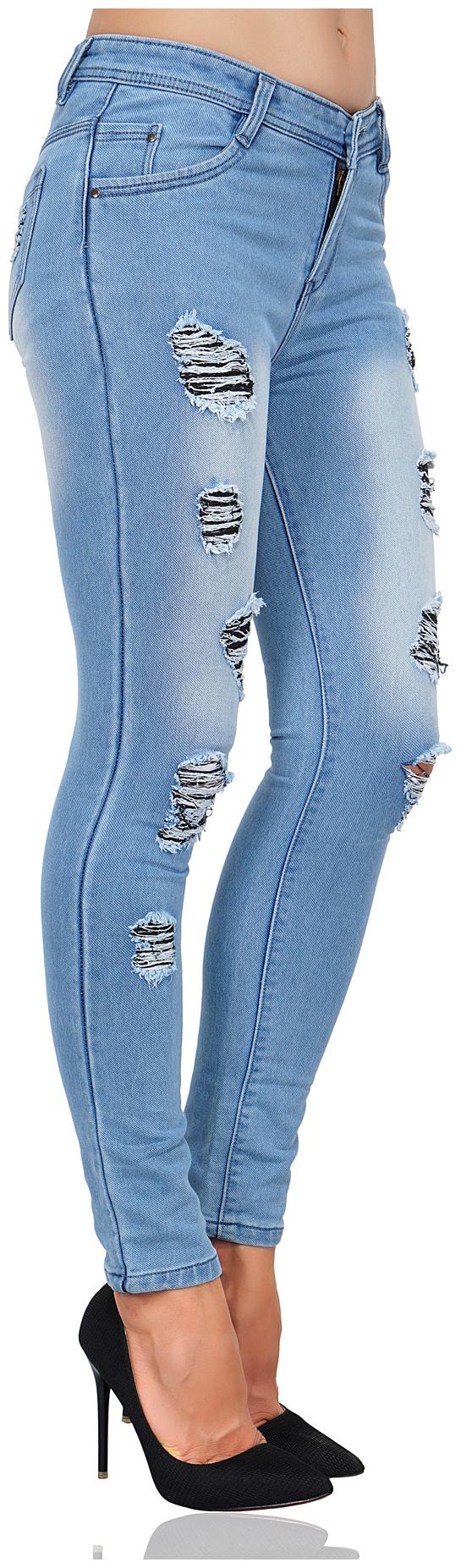 

ESSENCE JEANS Women Blue Skinny fit Jeans