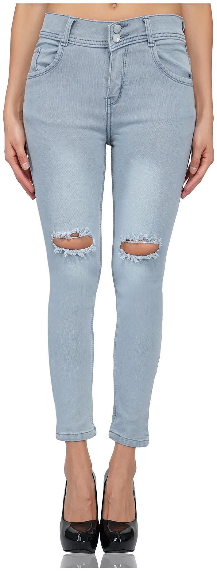 

ESSENCE JEANS Women Blue Skinny fit Jeans