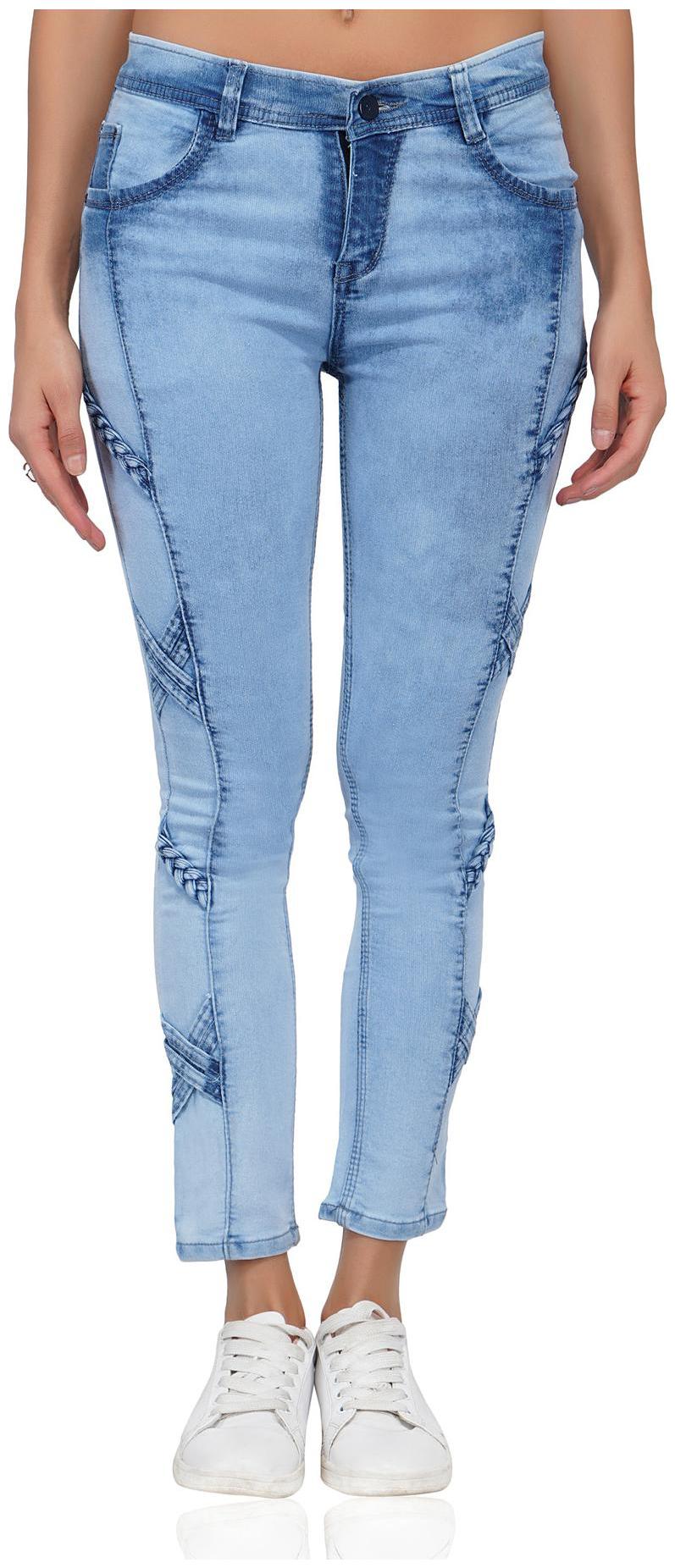 

ESSENCE JEANS Women Blue Skinny fit Jeans