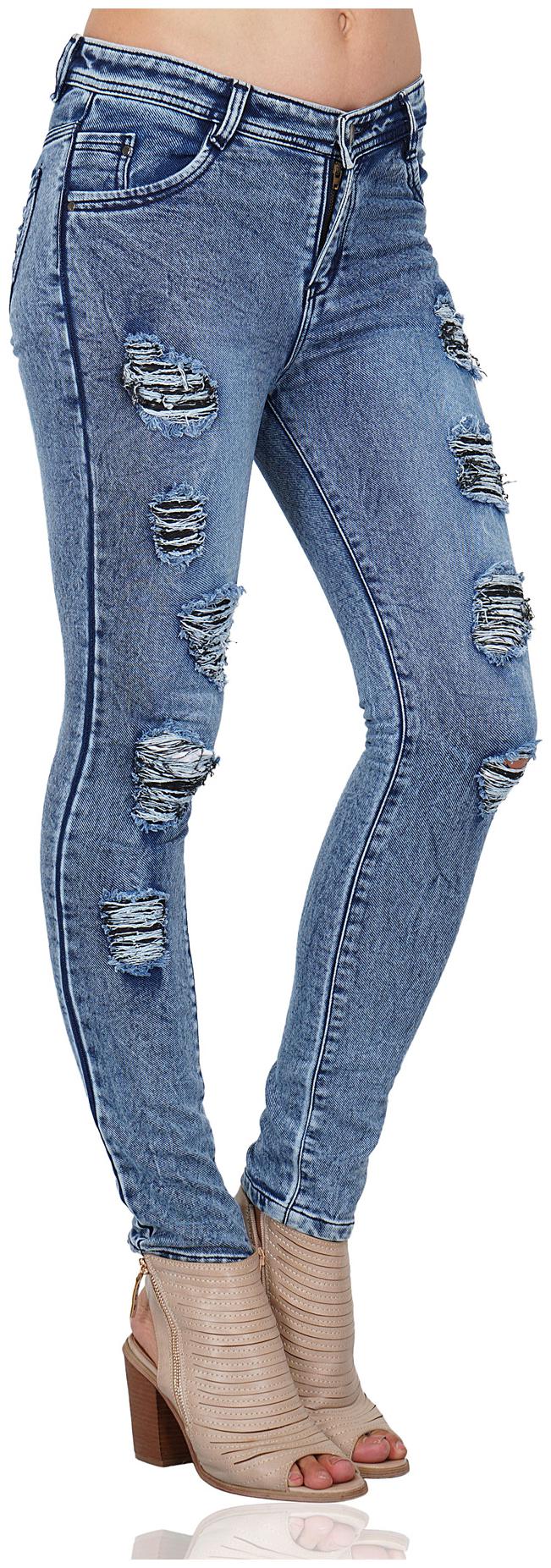 

ESSENCE JEANS Women Blue Skinny fit Jeans
