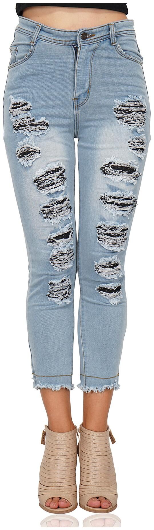 

ESSENCE JEANS Women Blue Skinny fit Jeans