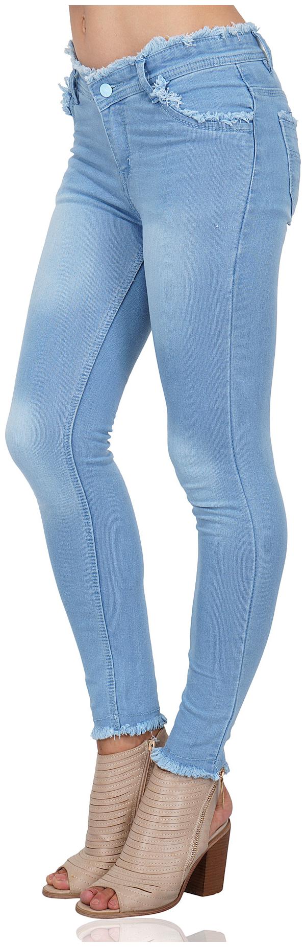 

ESSENCE JEANS Women Blue Skinny fit Jeans