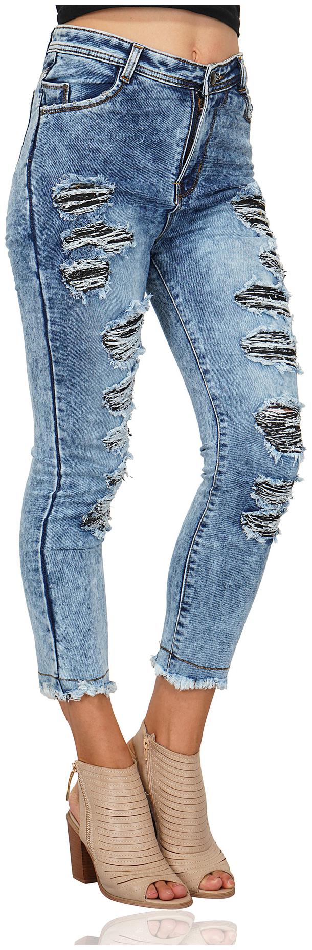 

ESSENCE JEANS Women Blue Skinny fit Jeans