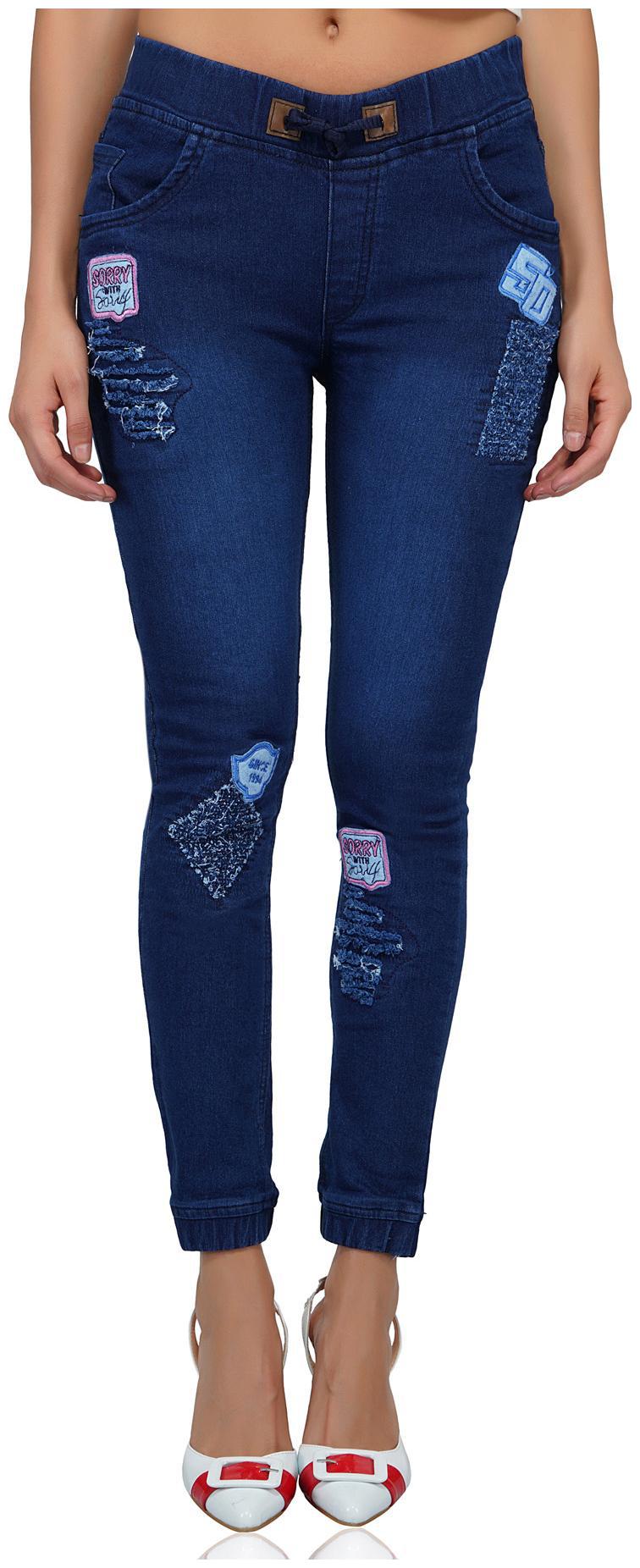 

ESSENCE JEANS Women Blue Skinny fit Jeans