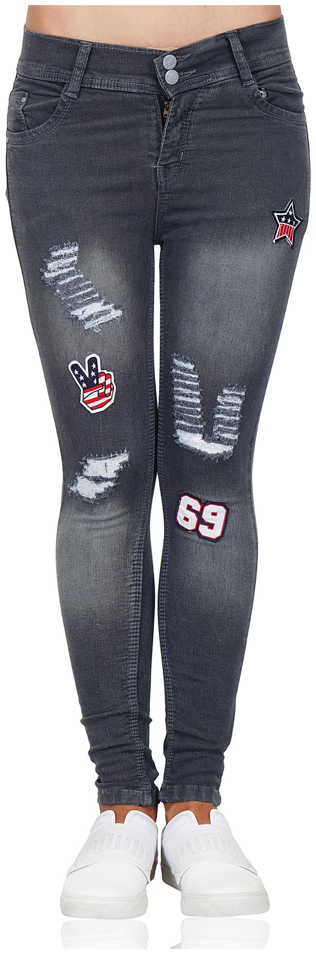 

ESSENCE JEANS Women Grey Skinny fit Jeans