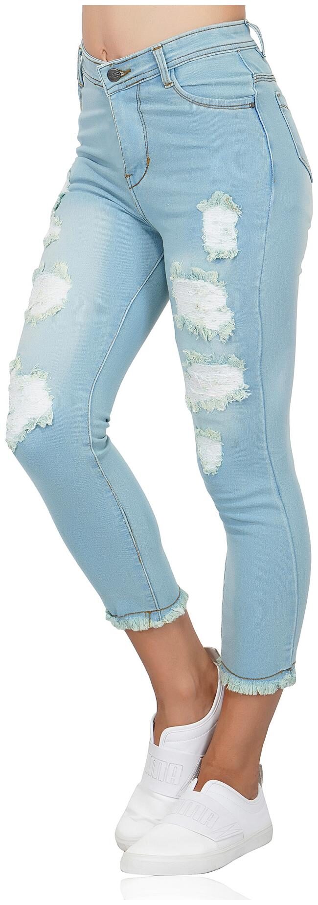 

ESSENCE JEANS Women Blue Skinny fit Jeans