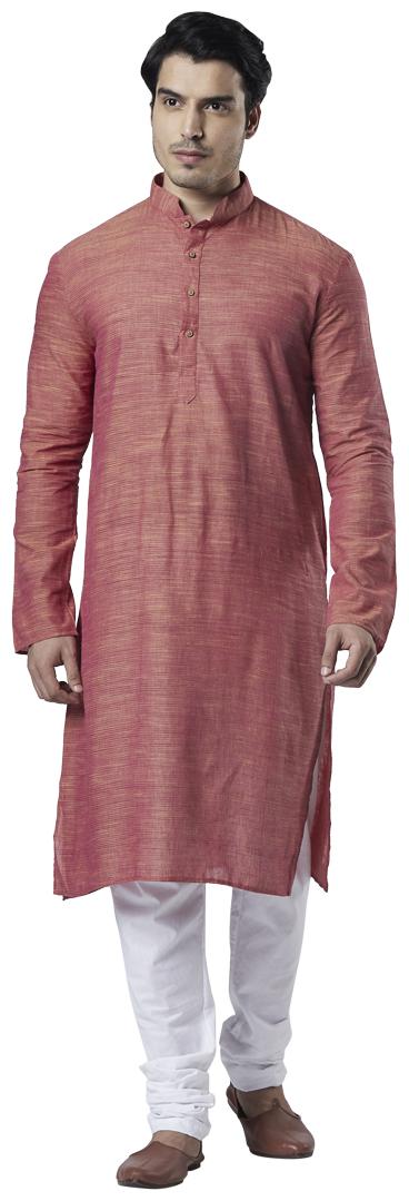 

Ethnix By Raymond Men Brown Regular Fit Kurta