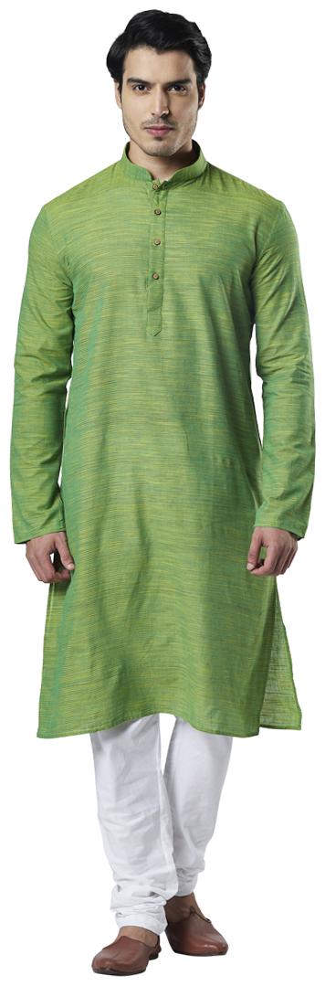 

Ethnix By Raymond Men Green Regular Fit Kurta