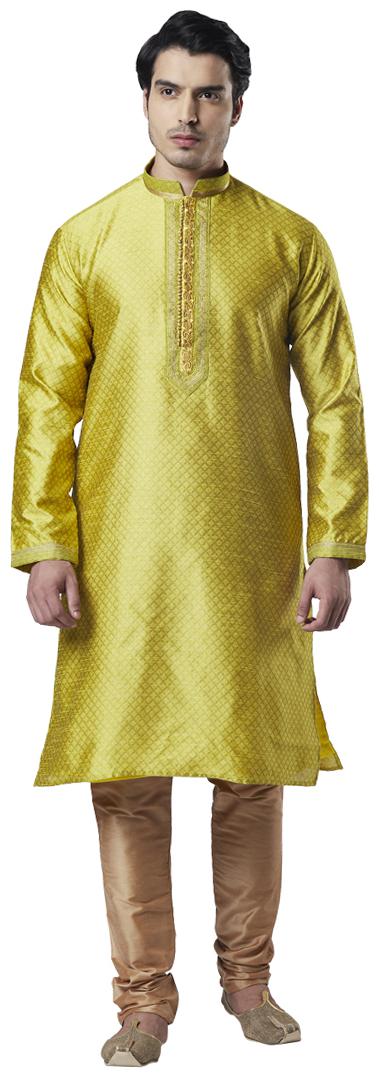 

Ethnix By Raymond Men Green Regular Fit Kurta