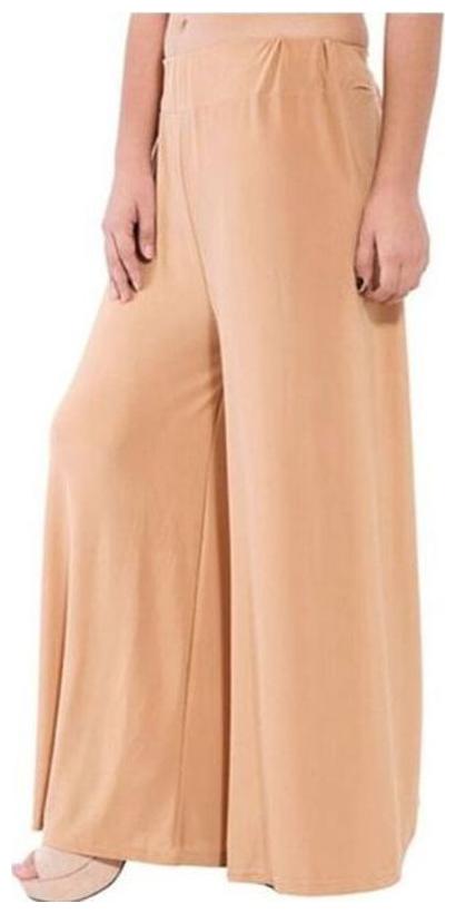 

Evection Rayon Palazzo - Beige Color