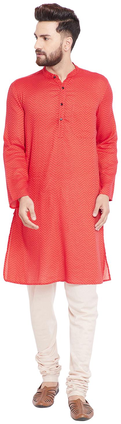 

EVEN Men Copper Regular Fit Kurta