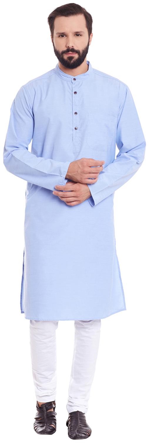 

EVEN Men Blue Regular Fit Kurta