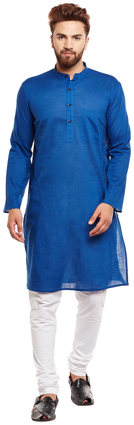 

EVEN Men Blue Regular Fit Kurta