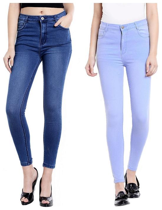 

EVERDIVA Women Blue Relaxed fit Jeans