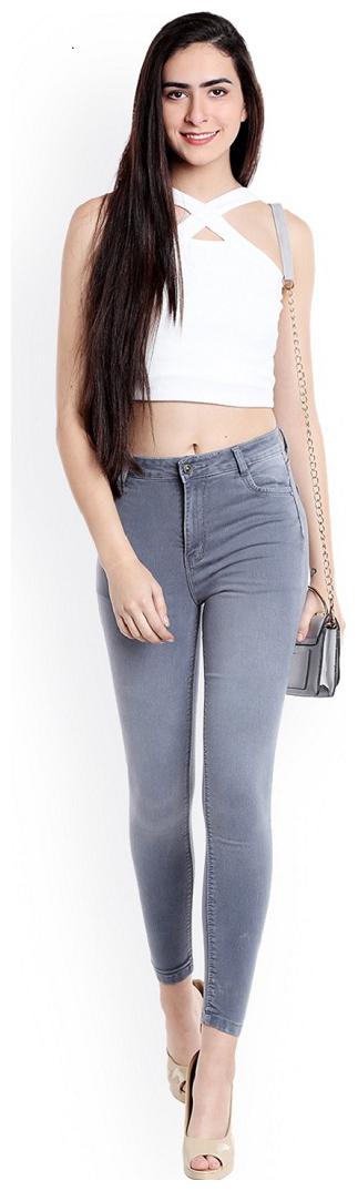 

EVERDIVA Women Grey Relaxed fit Jeans