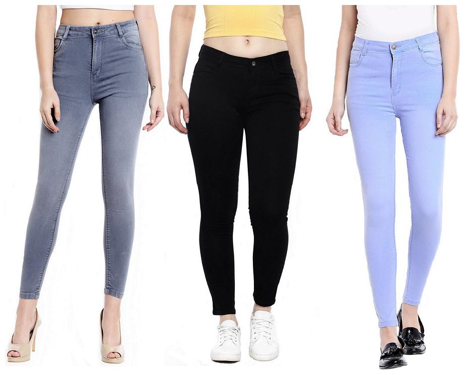 

EVERDIVA Women Multi Skinny fit Jeans