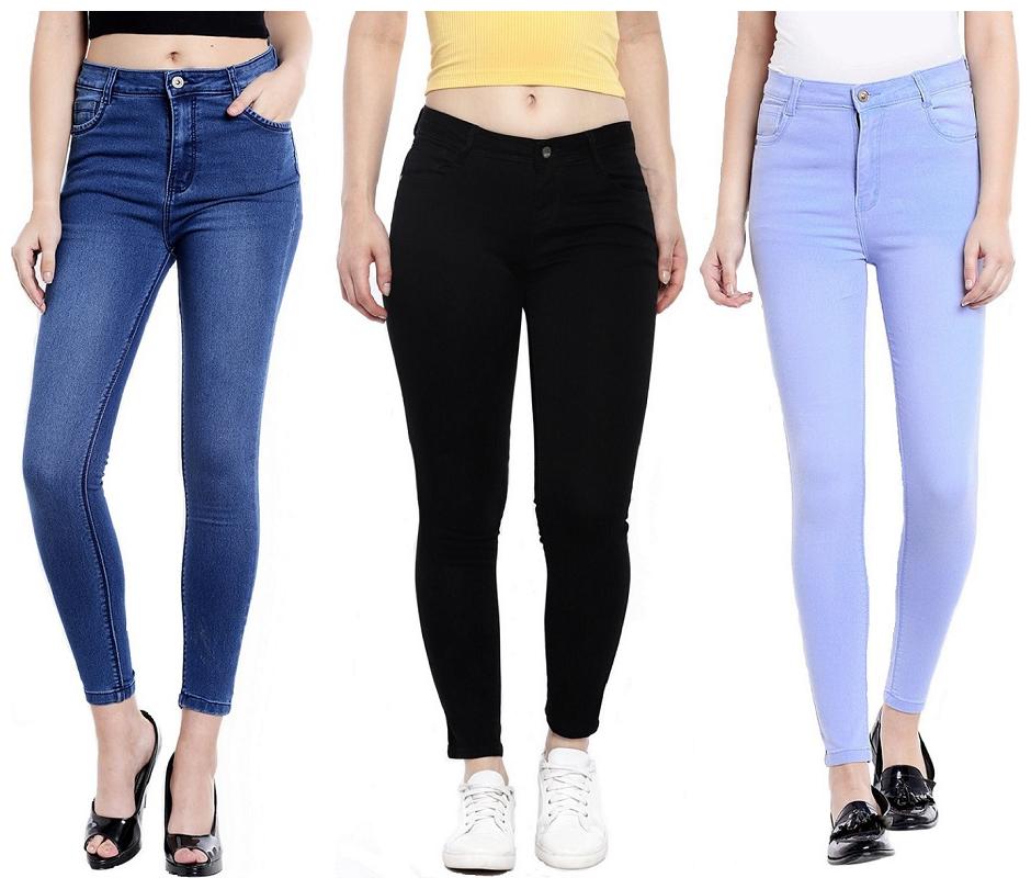 

EVERDIVA Women Multi Skinny fit Jeans