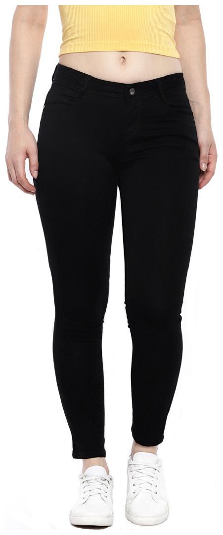 

EVERDIVA Women Black Relaxed fit Jeans