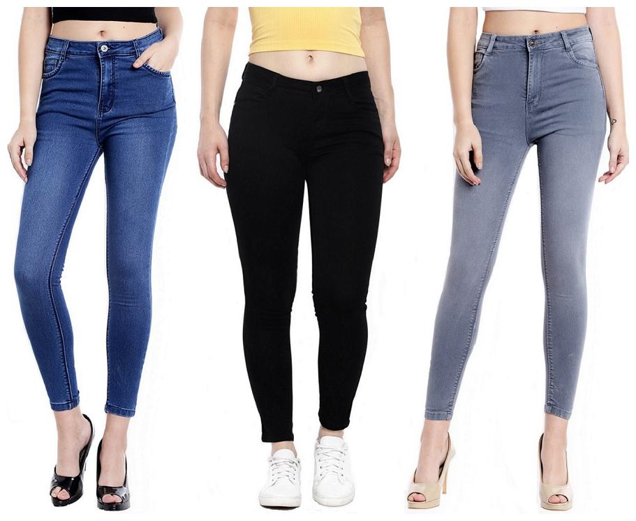 

EVERDIVA Women Multi Skinny fit Jeans