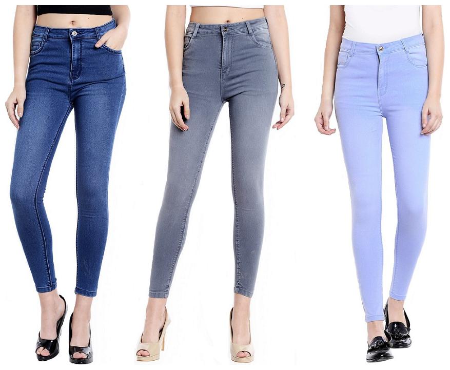 

EVERDIVA Women Multi Skinny fit Jeans