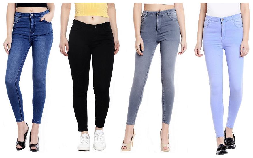 

EVERDIVA Women Multi Skinny fit Jeans