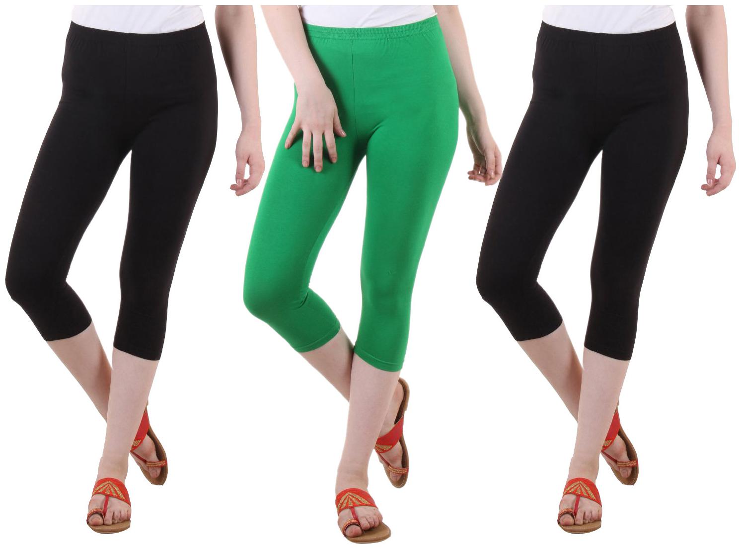 

EVEY Women Solid Regular capri - Multi