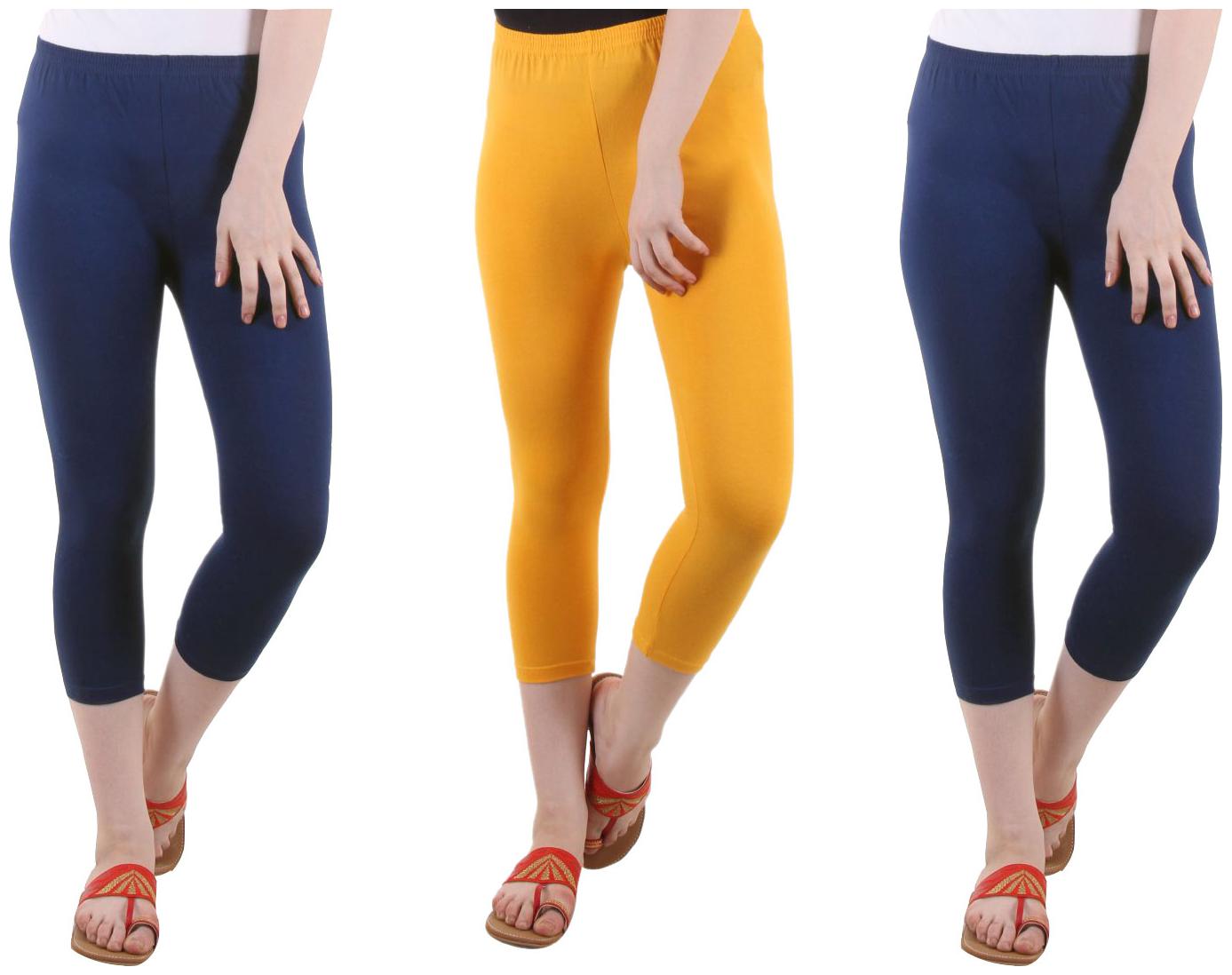 

EVEY Women Solid Regular capri - Multi
