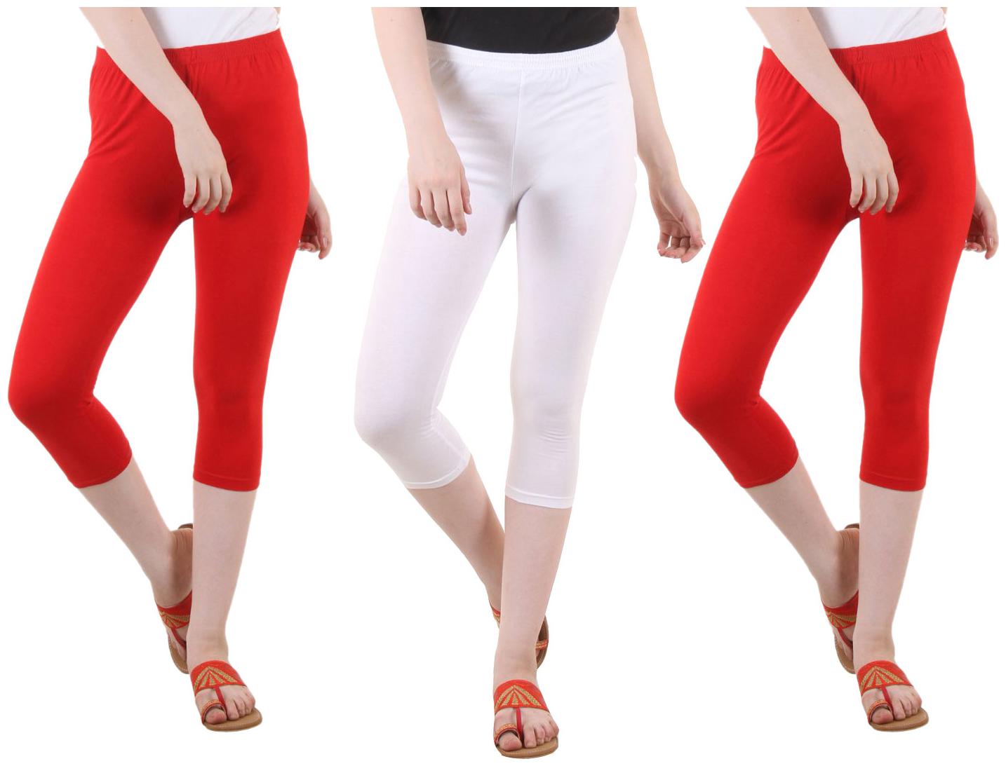 

EVEY Women Solid Regular capri - Multi