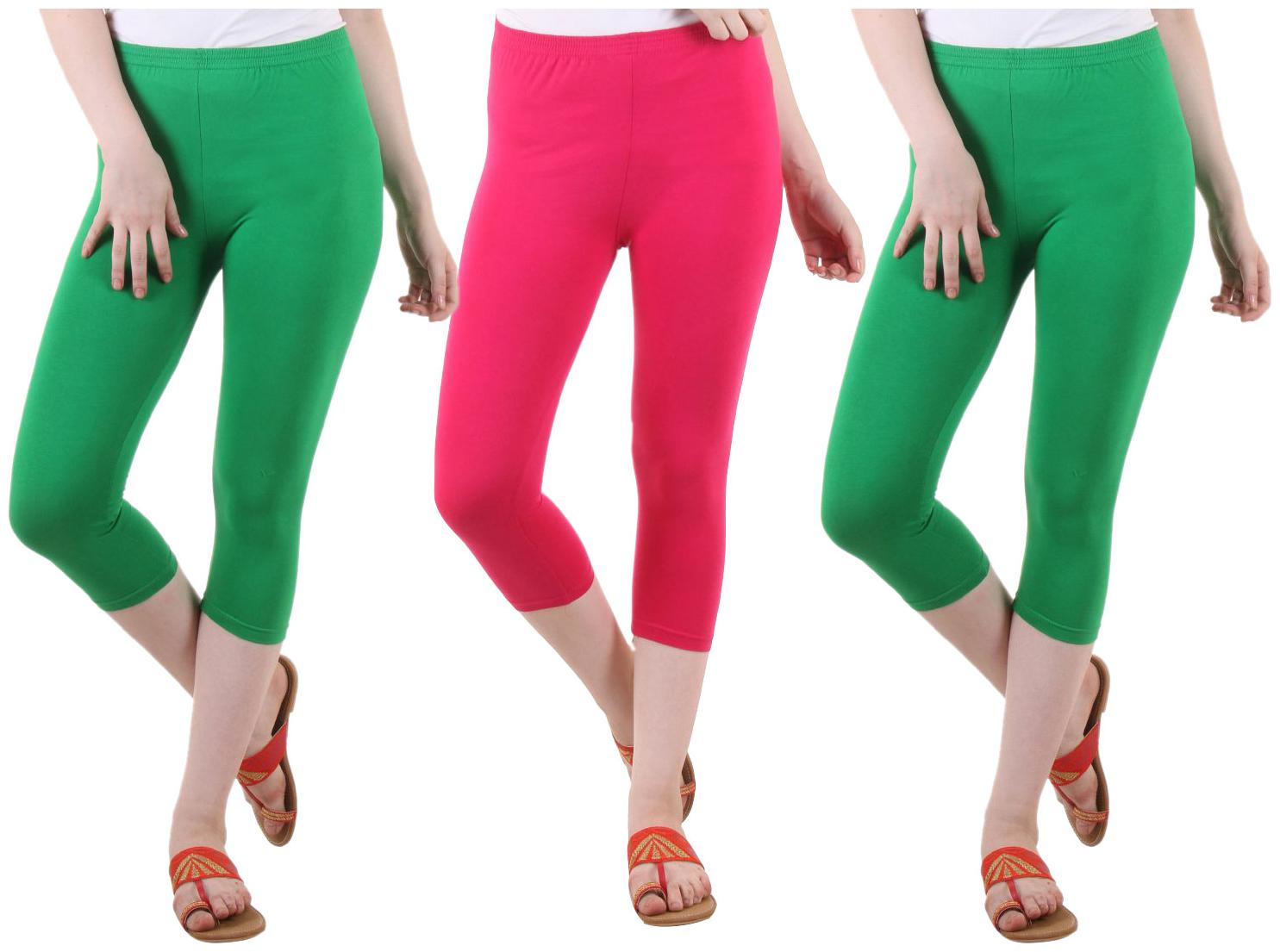 

EVEY Women Solid Regular capri - Multi