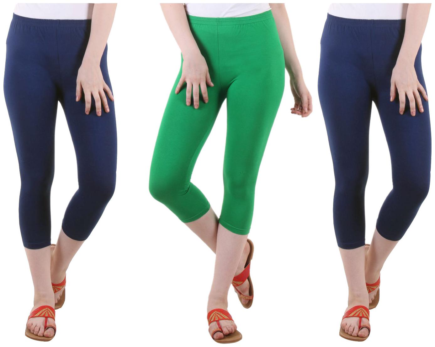 

EVEY Women Solid Regular capri - Multi