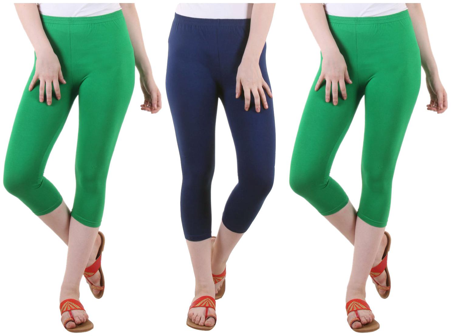 

EVEY Women Solid Regular capri - Multi