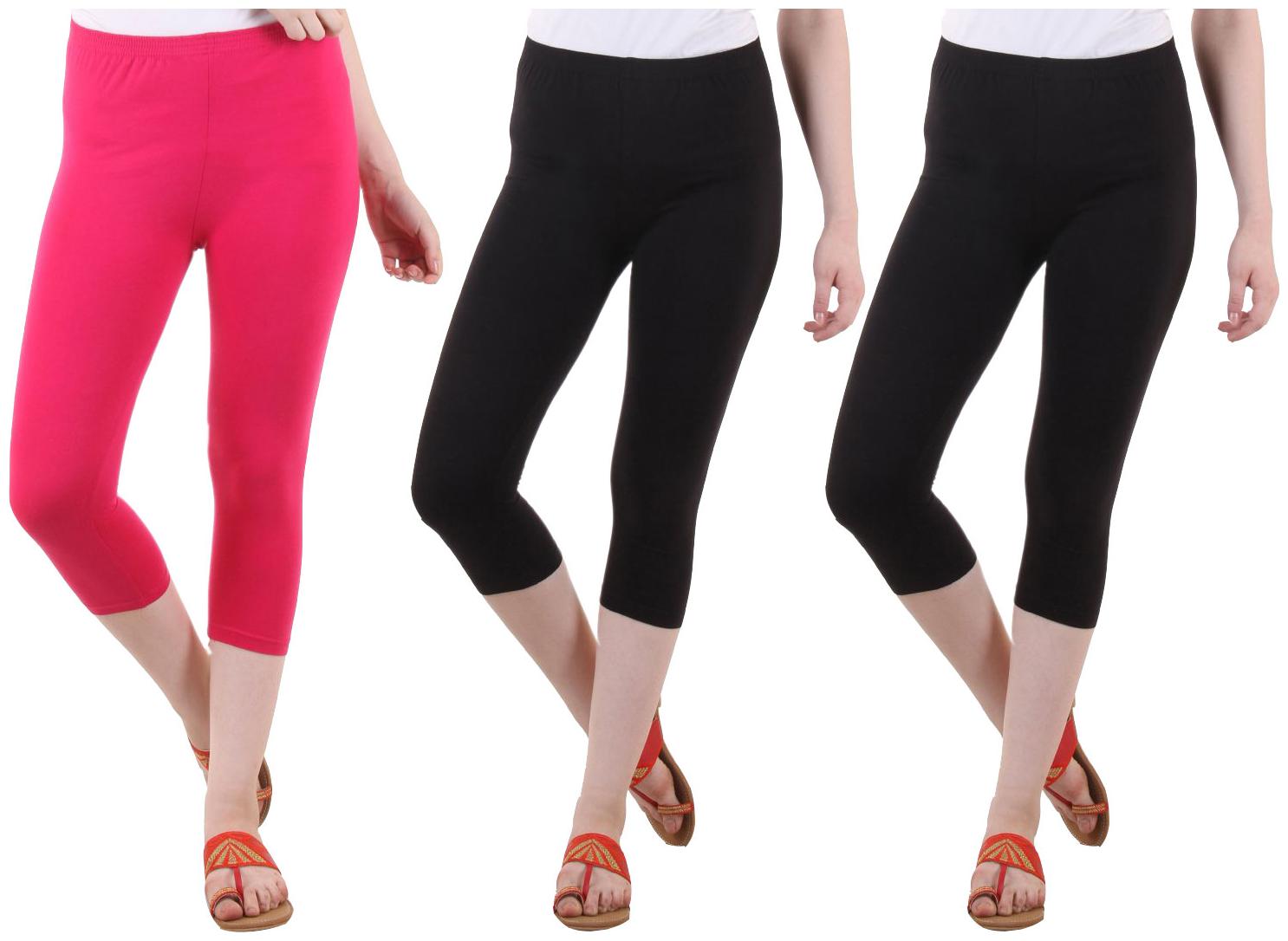 

EVEY Women Solid Regular capri - Multi