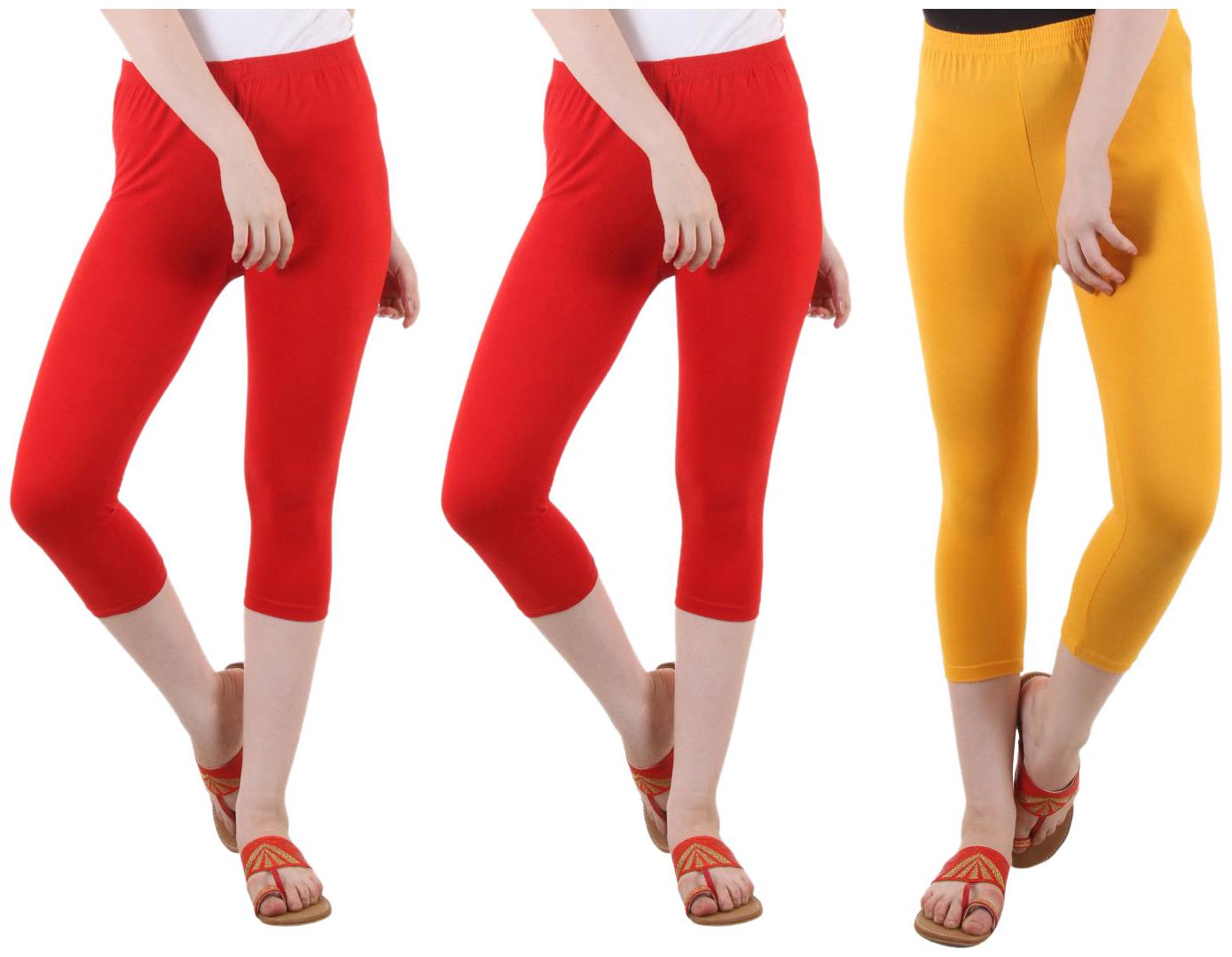 

EVEY Women Solid Regular capri - Multi