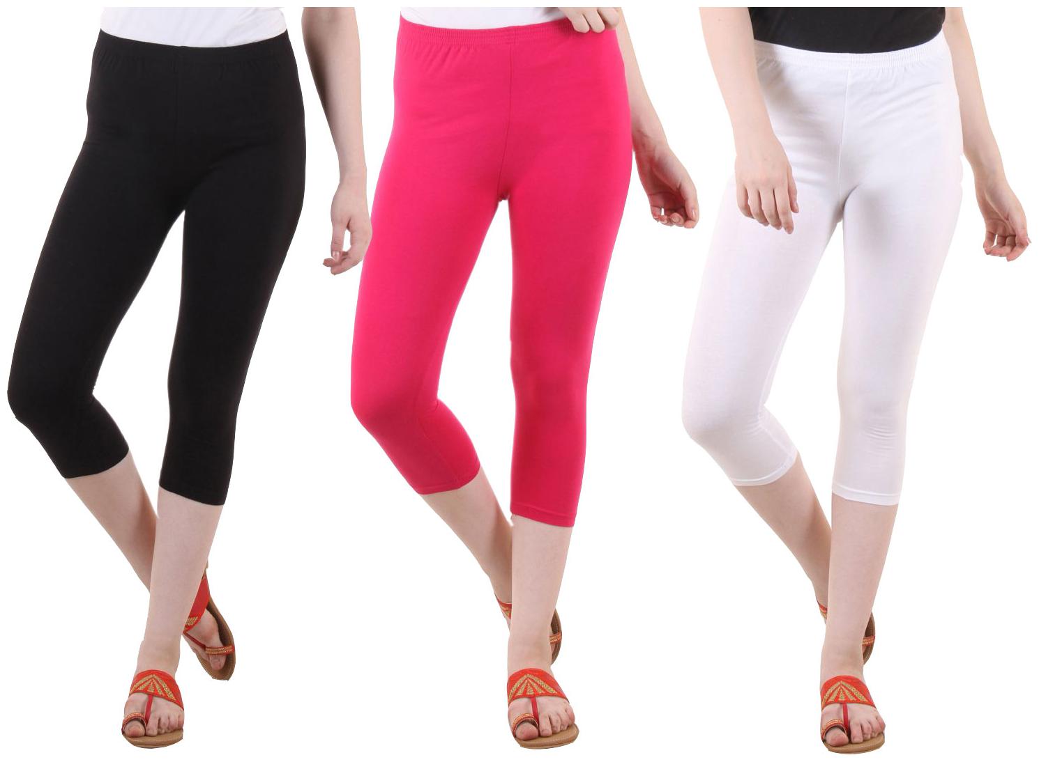 

EVEY Women Solid Regular capri - Multi