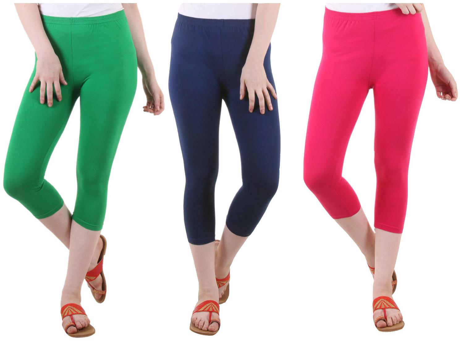 

EVEY Women Solid Regular capri - Multi