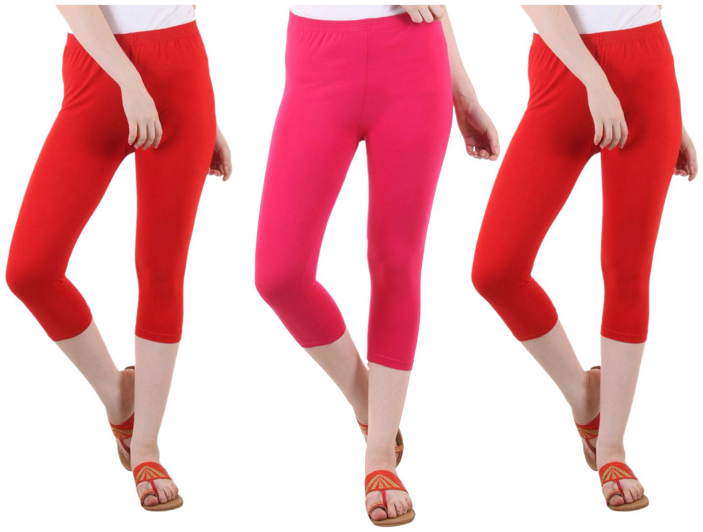 

EVEY Women Solid Regular capri - Multi