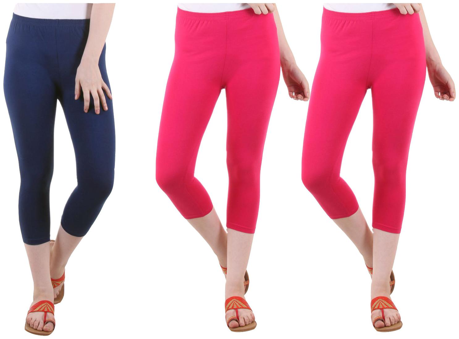 

EVEY Women Solid Regular capri - Multi