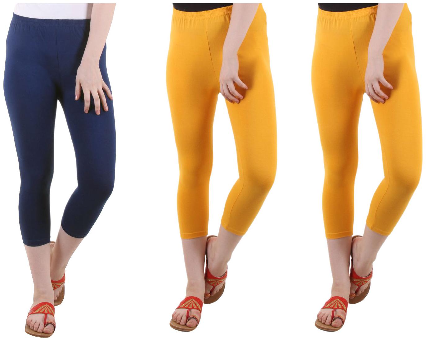 

EVEY Women Solid Regular capri - Multi