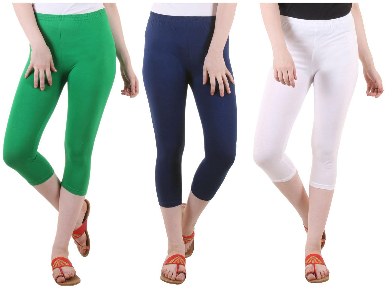 

EVEY Women Solid Regular capri - Multi