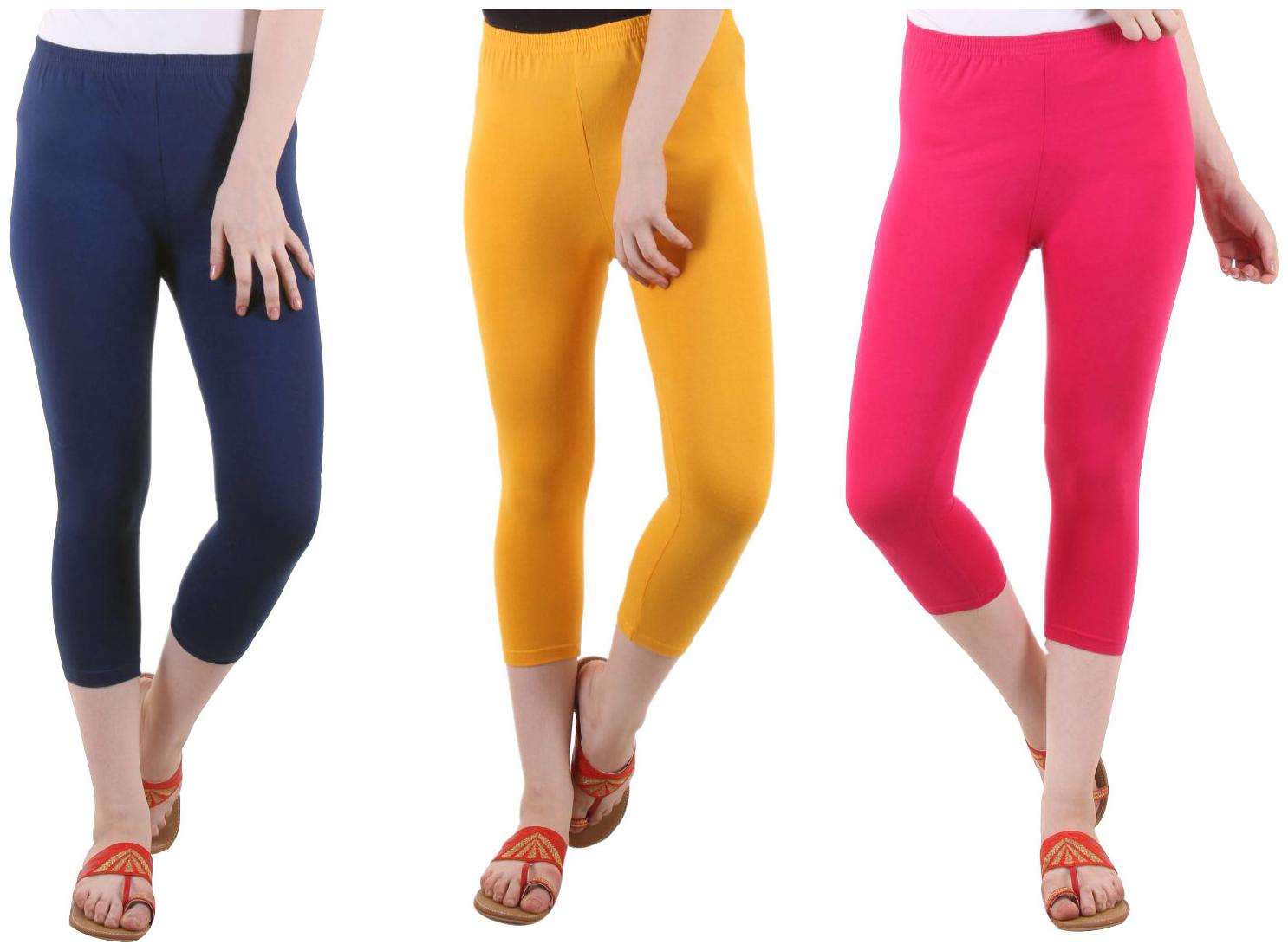 

EVEY Women Solid Regular capri - Multi