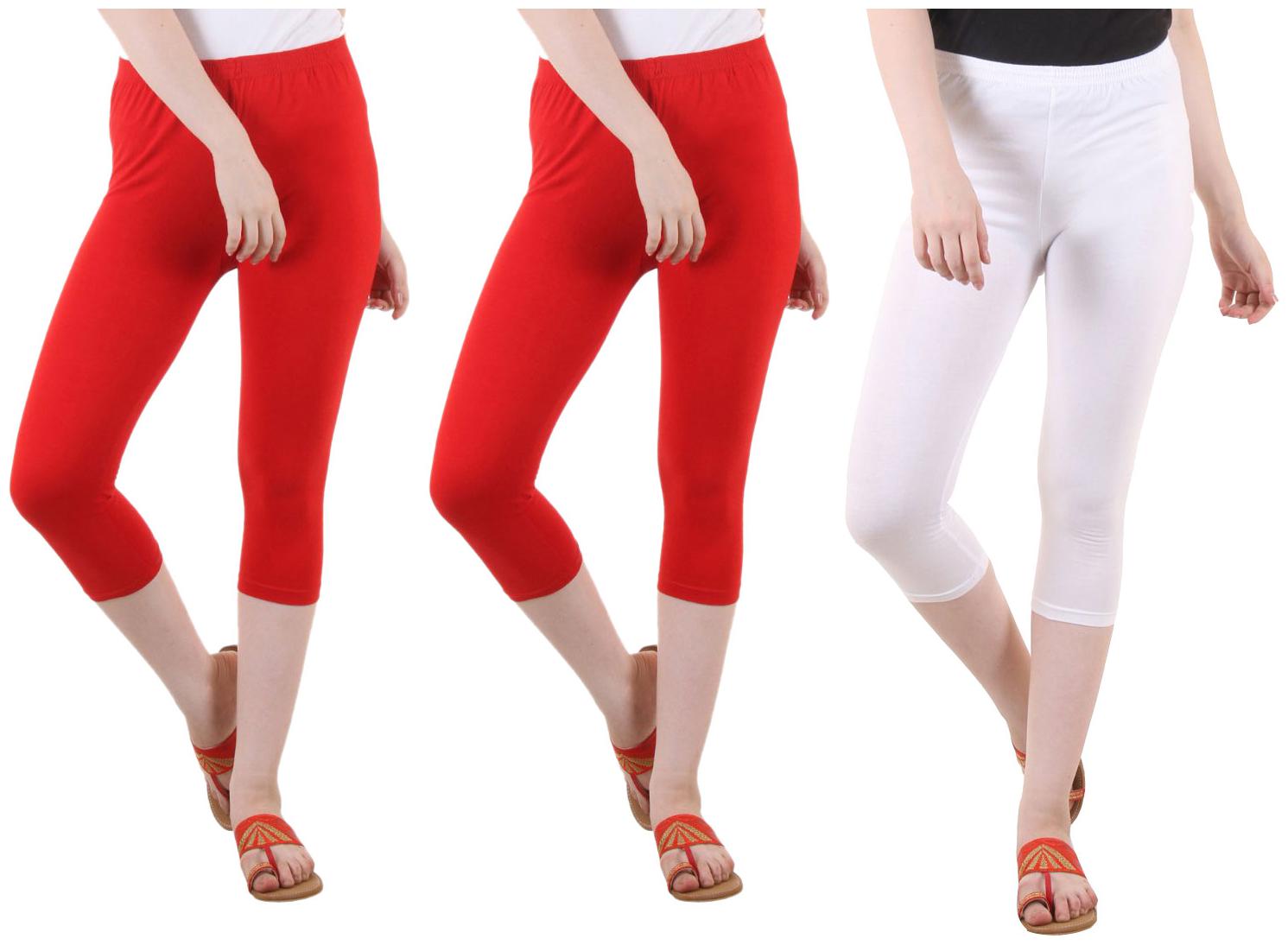 

EVEY Women Solid Regular capri - Multi