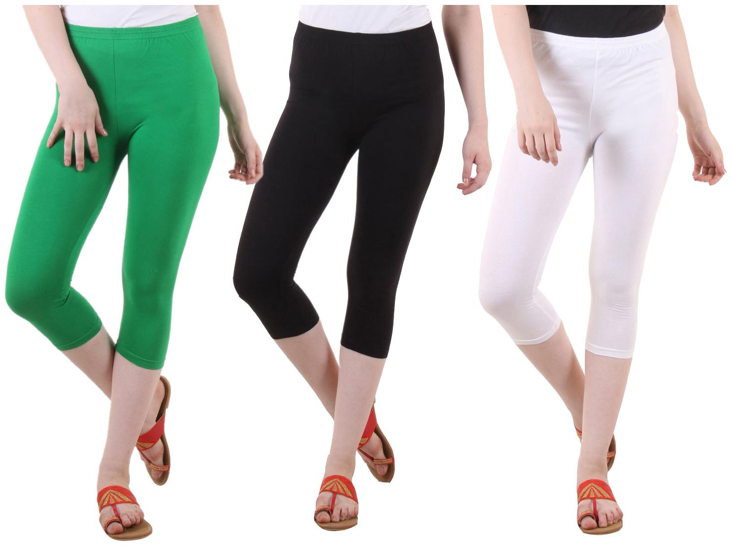 

EVEY Women Solid Regular capri - Multi