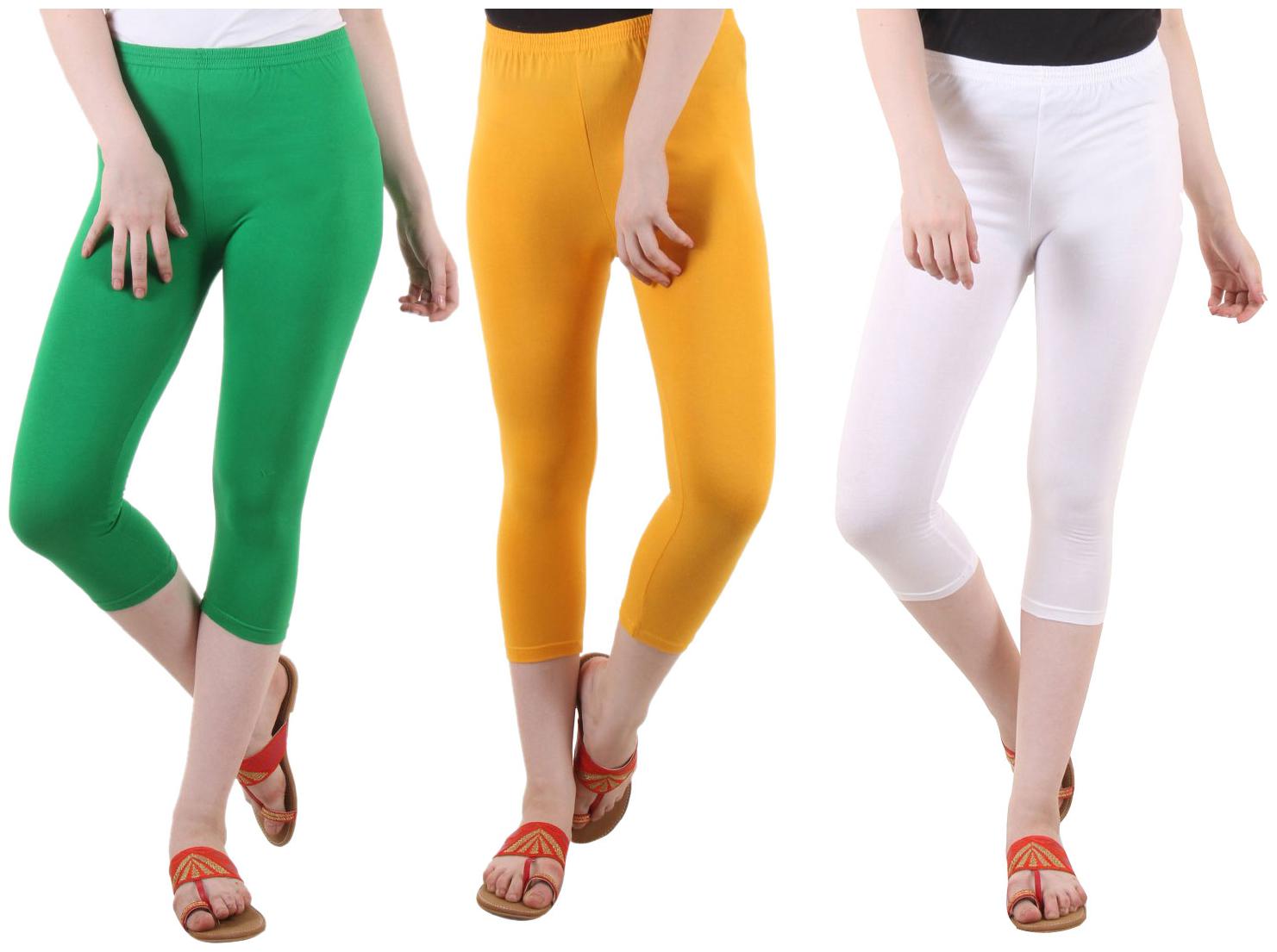 

EVEY Women Solid Regular capri - Multi