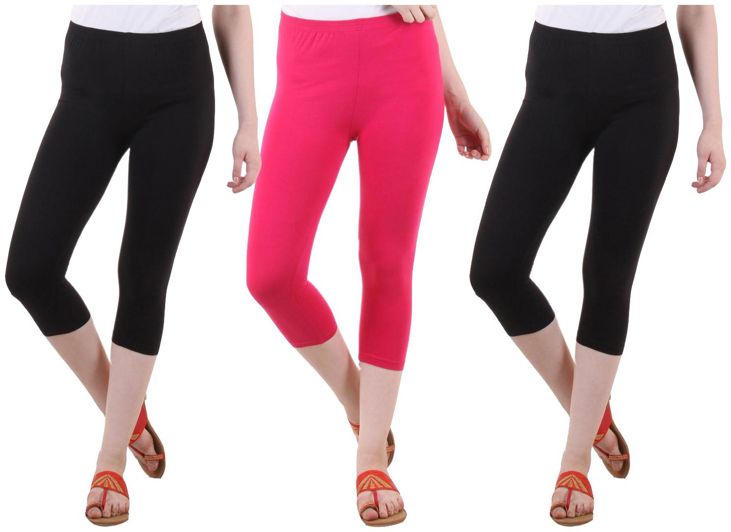 

EVEY Women Solid Regular capri - Multi