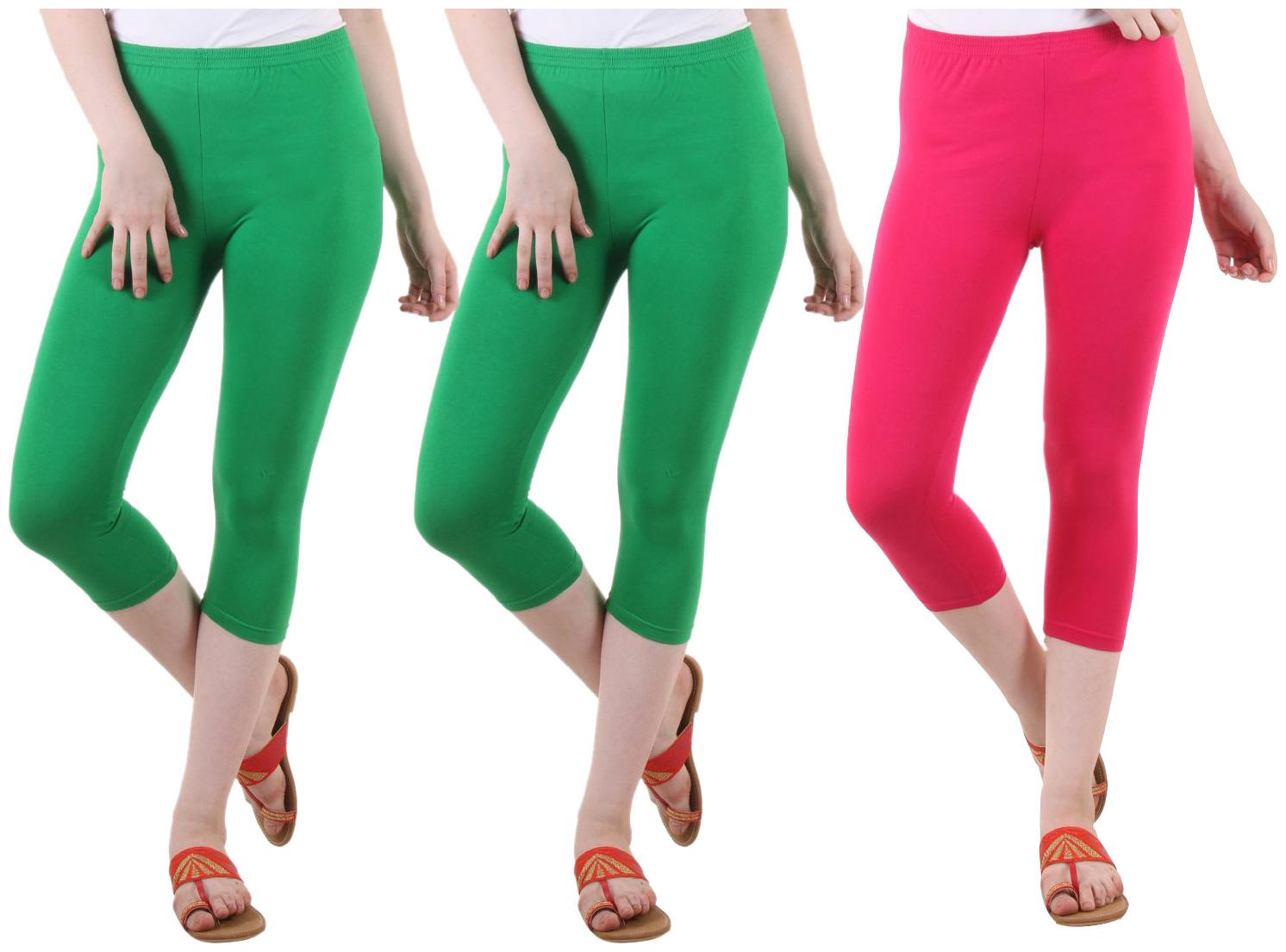 

EVEY Women Solid Regular capri - Multi